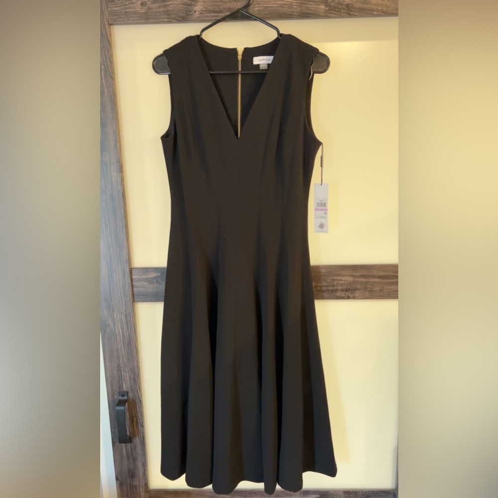 Black Calvin Klein dress